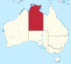 Northern Territory in Australia