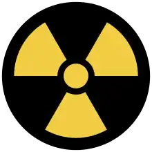 Radioactive sign.