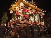 Hikiyama and Children's Kabuki at Komatsu City Otabi Festival