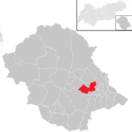 Location in the district