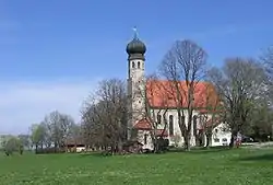 The All Saints Church in Warngau