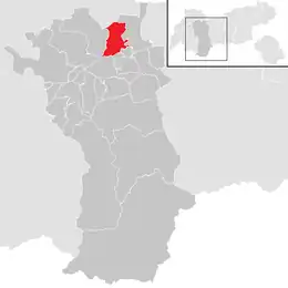 Location in the district