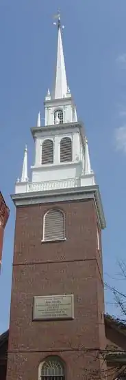 Steeple of the Old North Church