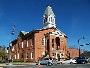 Historic Chesterfield County Courthouse at Chesterfield