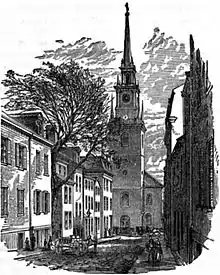 Old North Church in 1882