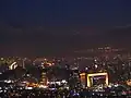 Santiago at night