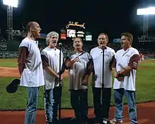 National Anthem at Fenway Park in July 2006