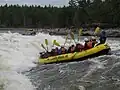 Whitewater rafting on the Ottawa River, Canada