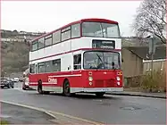 East Lancs 1984-style bodied Volvo Citybus in December 2012