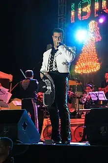 Montero in Plaza de la Reforma, Cancún, Quintana Roo (during Mexican Independence Day Celebration)