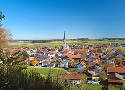 Palling seen from Kalvarienberg