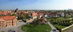 View over old town