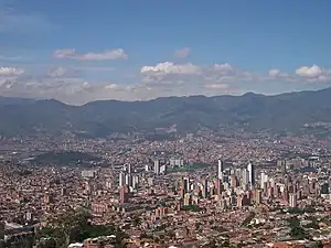 Medellin skyline