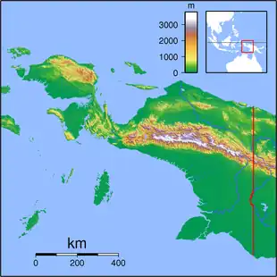 Puncak Jaya is located in Papua