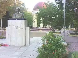 Central square in Azua