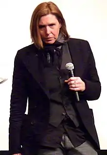 Schemel at a screening of Hit So Hard at the Museum of Modern Art, New York City, 2011.