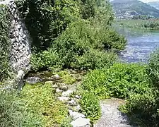 Source of the Pescara river.