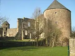 Pettingen Castle near Mersch.