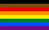 Philadelphia, United States  People of color pride flag