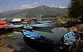 Boats and mountains