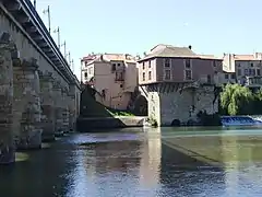 The old bridge of Millau