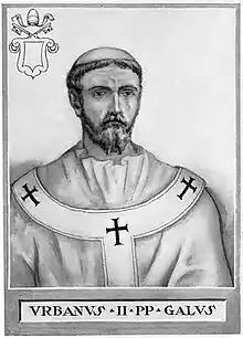 Pope Urban II ('Urbanus') (r. 1088–1099)