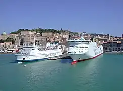 Port of Ancona.