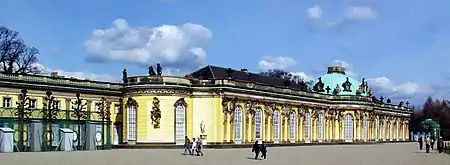 Sanssouci, former summer palace of Frederick the Great