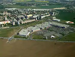 Aerial view of Letňany