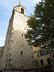 The church of Notre-Dame de Favas in Bargemon