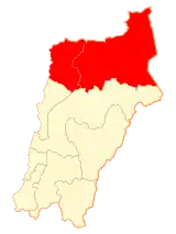 Location in the Atacama Region