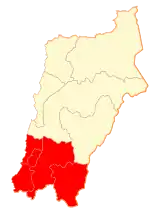 Location in the Atacama Region