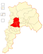 Location in the Valparaíso Region