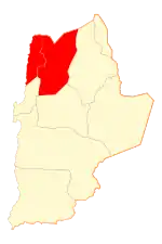 Location in the Antofagasta Region