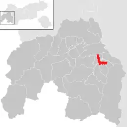 Location in the district