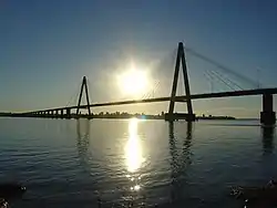 International bridge that connects Encarnación, (Paraguay), Posadas (Argentina)