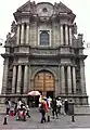 Northwest (main) view of the Cathedral of Quito.