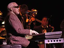 Ray Charles at his last concert