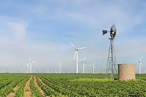 Roscoe Wind Farm in West Texas