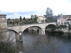 Bridge over the Ardèche in Ruoms