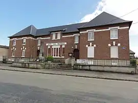 The town hall of Séry-lès-Mézières