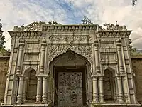 Entrance of the Royal Fort of Chitral.