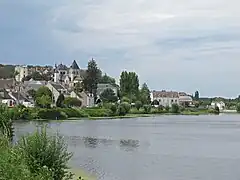 The Cher river at Saint-Aignan.