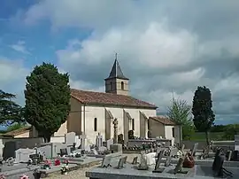 The church in Saint-Antonin-de-Lacalm