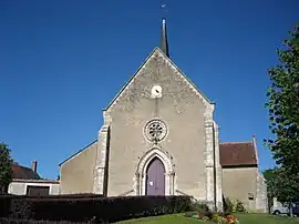 The church in Saint-Ambroix