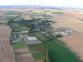 A general view of Saint-Michel-de-Volangis