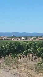 A general view of Sainte-Valière