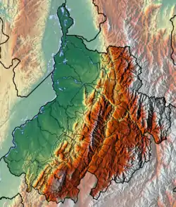 Topography of the department