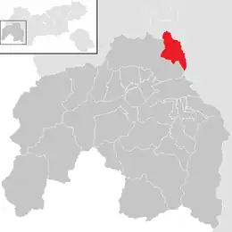 Location in the district