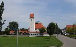 The church of St. Blasius in Schallstadt